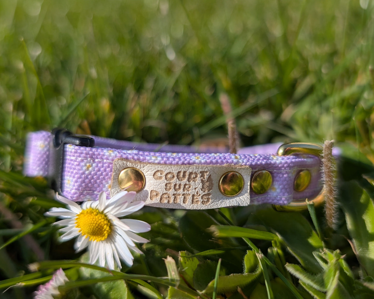 Collier lilas fleurie 🌸💜
