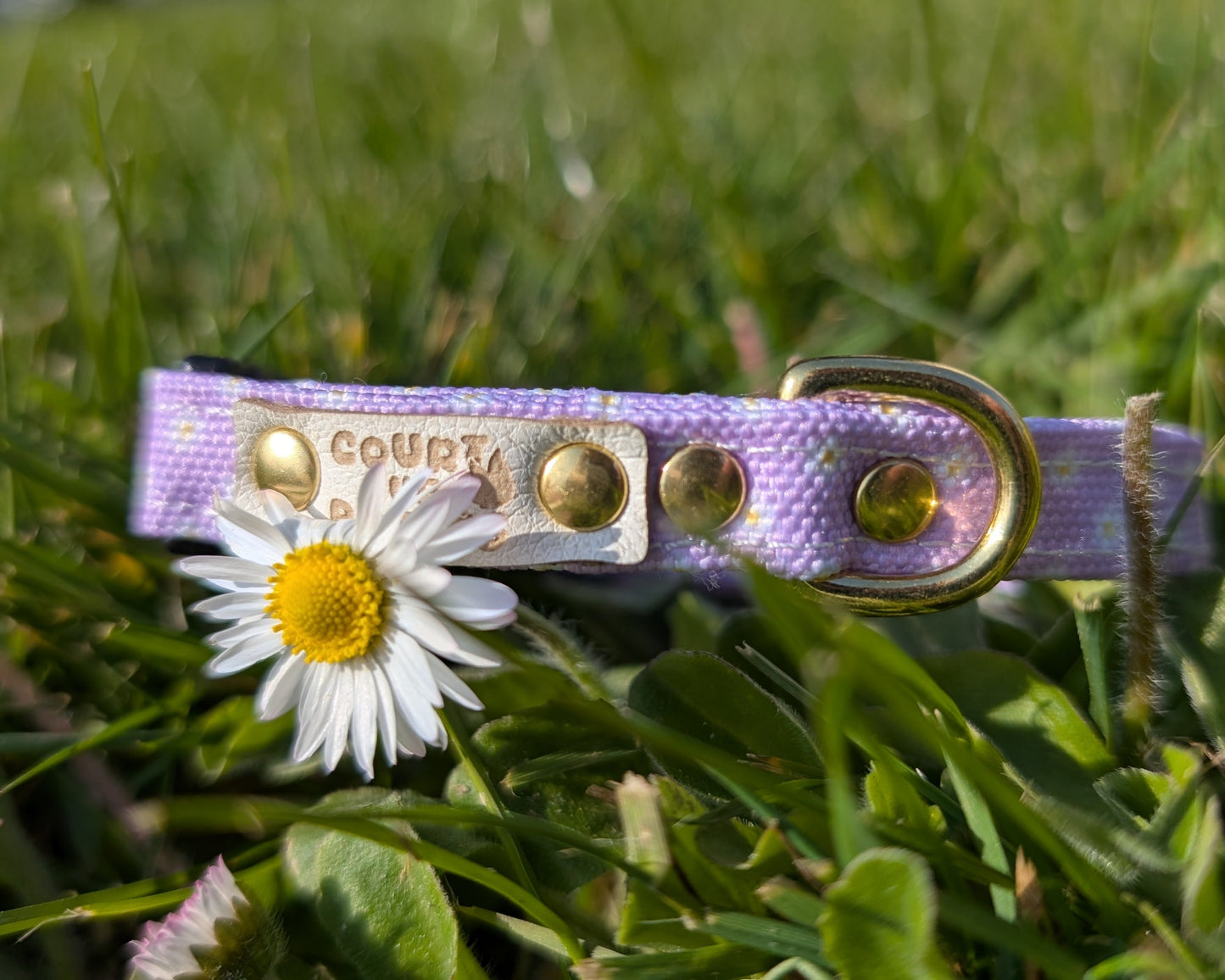 Collier lilas fleurie 🌸💜