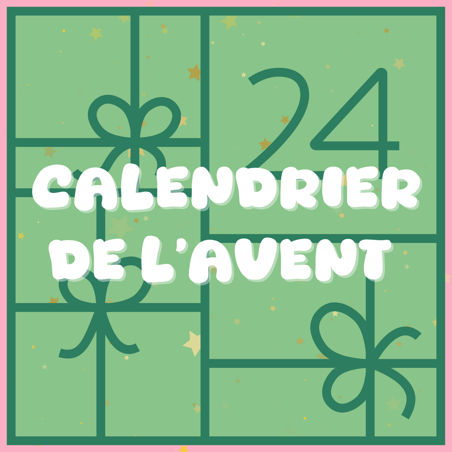 Calendrier de l'Avent pour Mini Chiens "COLLIER"🎄- 2024 - En précommande